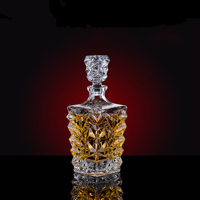 Thickened Crystal Whiskey Glass Set