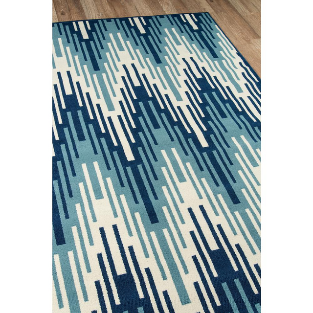 Baja Area Rug, Blue, 3'11" X 5'7"