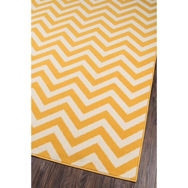 Baja Area Rug, Yellow, 6'7" X 9'6"