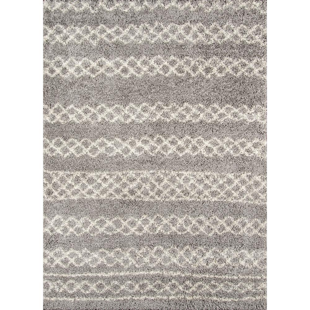 Maya Area Rug, Grey, 7'10" X 9'10"