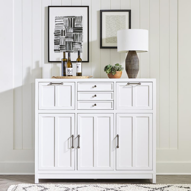 Liberty Furniture Capeside Cottage Buffet - White