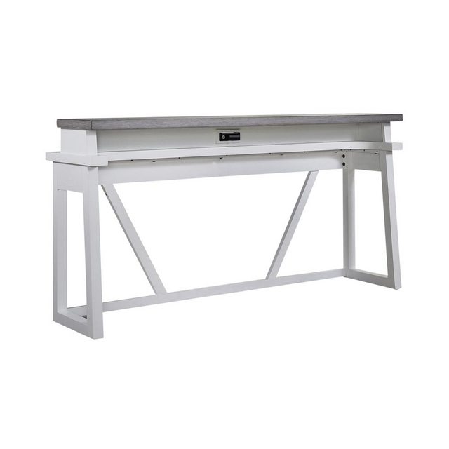 Console Bar Table Contemporary White