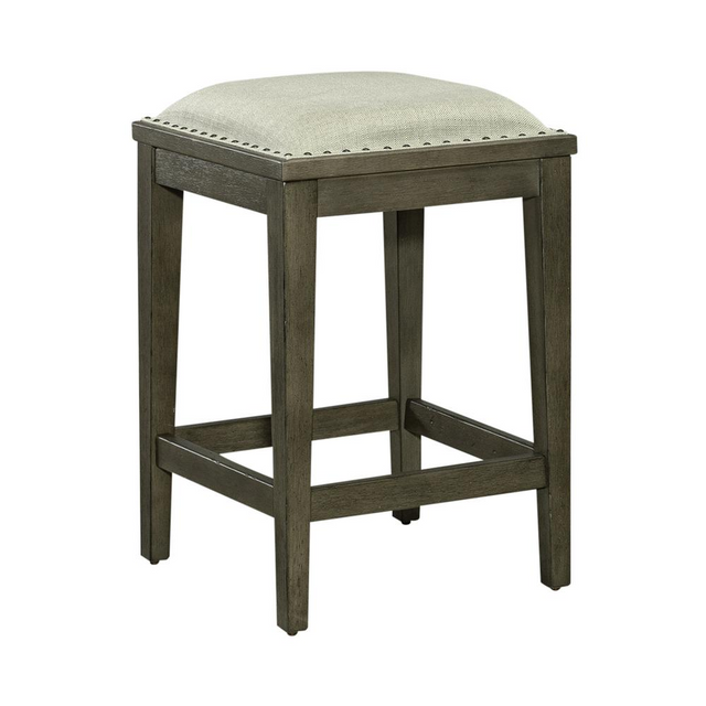 Liberty Furniture Americana Farmhouse Upholstered Console Stool