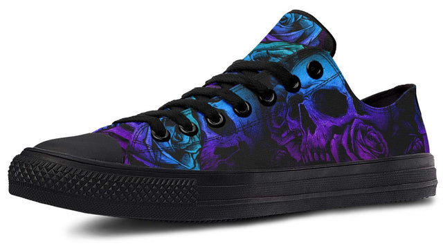 Print Low-Top Canvas Shoes