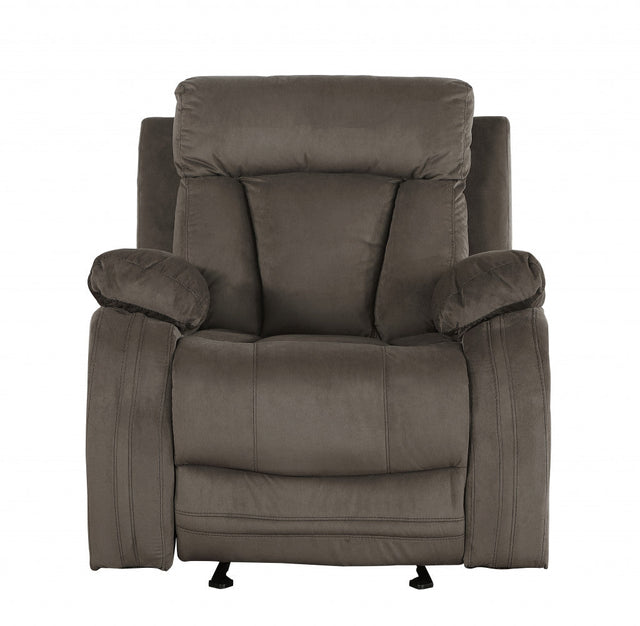 40 inches Modern Brown Fabric Chair