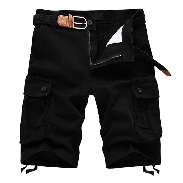 Multi-Pocket Cargo Shorts