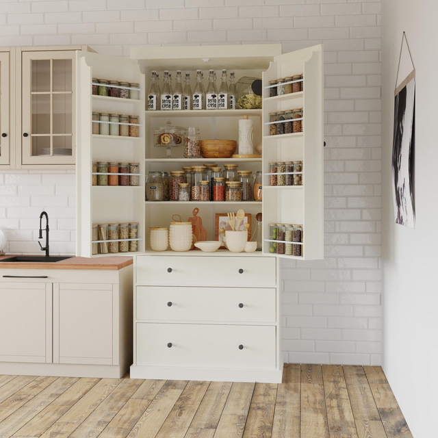 Best Freestanding Tall Farmhouse Kitchen Pantry