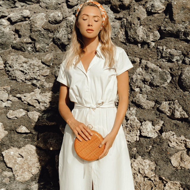 Safari Linen Dress In