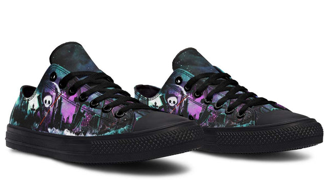 Printed High Top Canvas Shoes