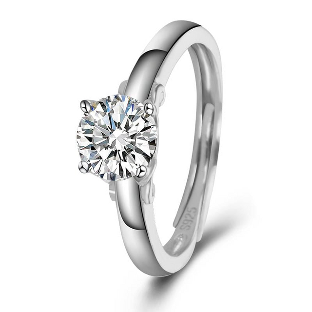 1 Carat Diamond Adjustable Ring