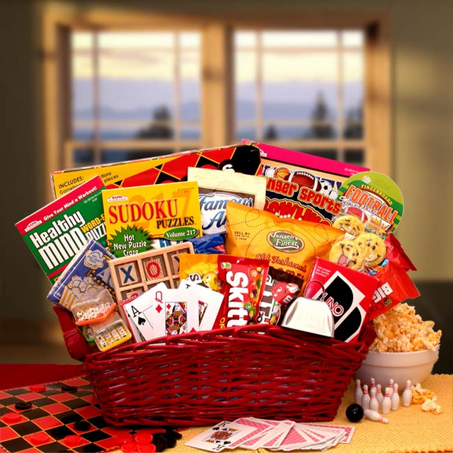 Best Fun & Games Gift Basket