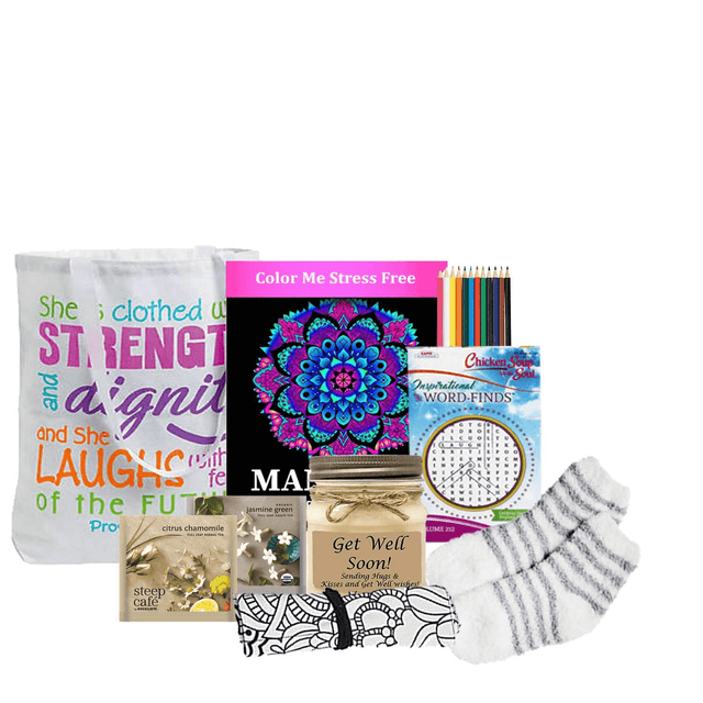 Best Get Well Soon Coloring & Activity Tote for women