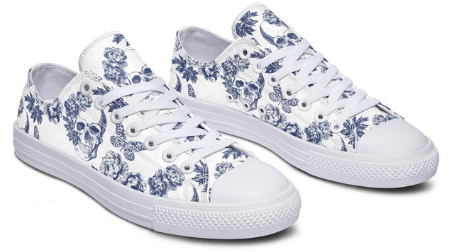 Printed High Top Canvas Shoes