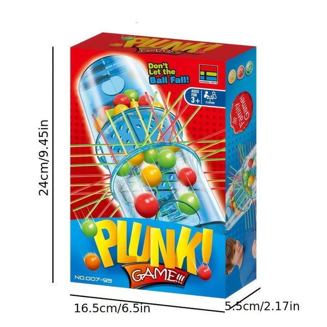 PLUNK! Prevent The Ball From Falling! Family Fun Game