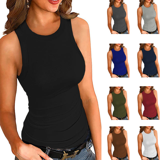 Summer Solid Color Tank Top