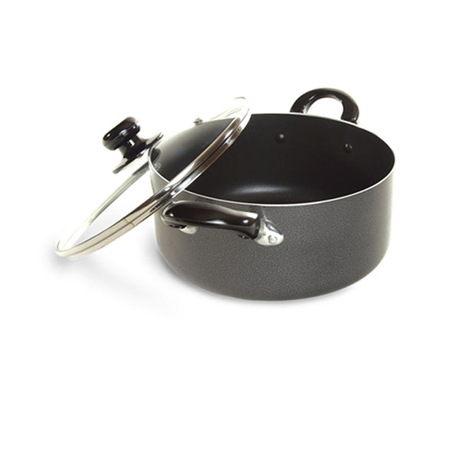 Best Better Chef 3mm Aluminum 8 Quart Dutch Oven in Gray