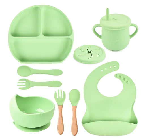 Children's 5pc Silicone Tableware Set