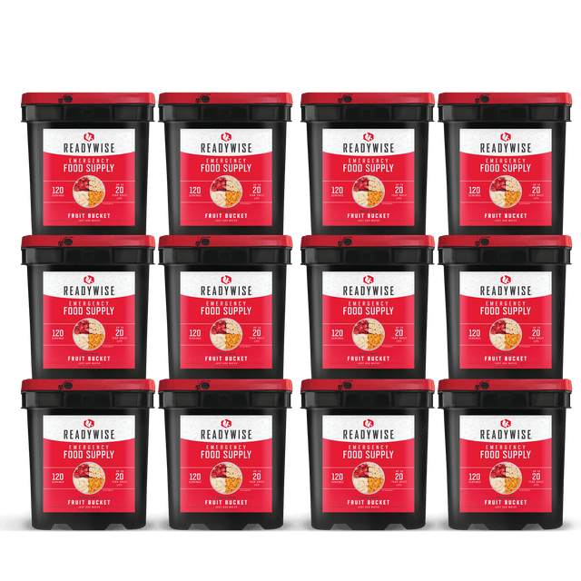 Best 1440 Serving Freeze Dried Fruit (12, 120 serving buckets)