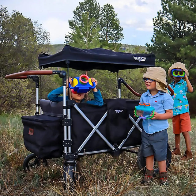 Foldable, Double Wagon for Infant and Toddler