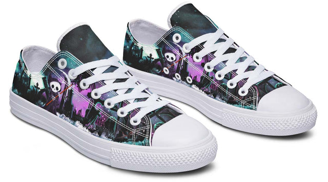 Printed High Top Canvas Shoes