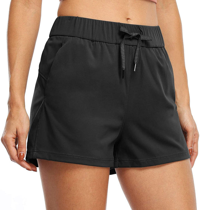 Women's Sports Loose Breathable Lace Up Casual Shorts