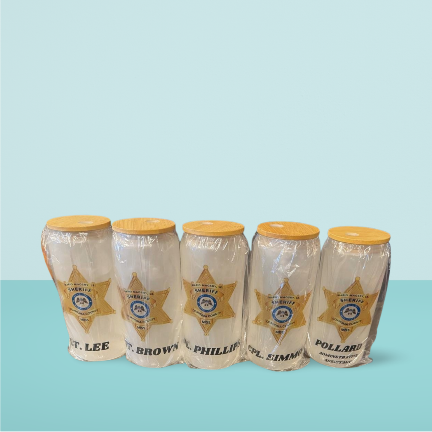 20 oz Can Glass Cups