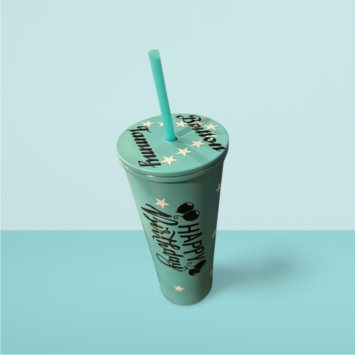 Vinyl Birthday Cups