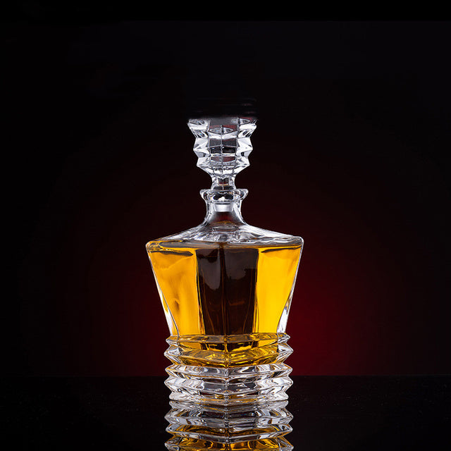 Thickened Crystal Whiskey Glass Set