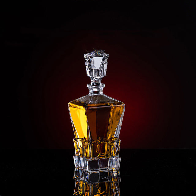 Thickened Crystal Whiskey Glass Set