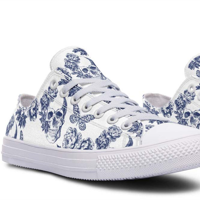 Printed High Top Canvas Shoes