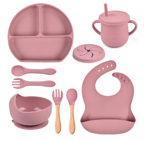 Children's 5pc Silicone Tableware Set