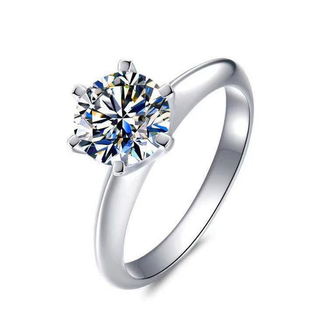 18k White Gold Diamond Ring