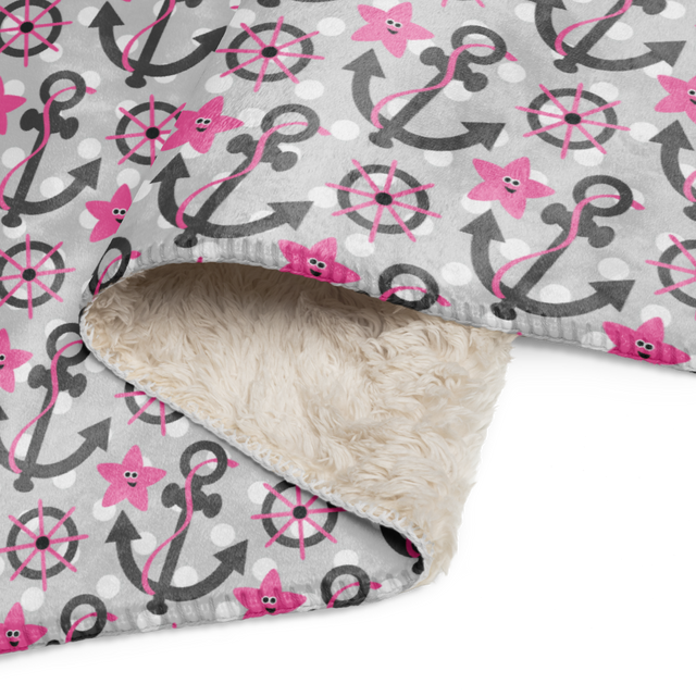 Best Girls Pink Cozy Sherpa blanket