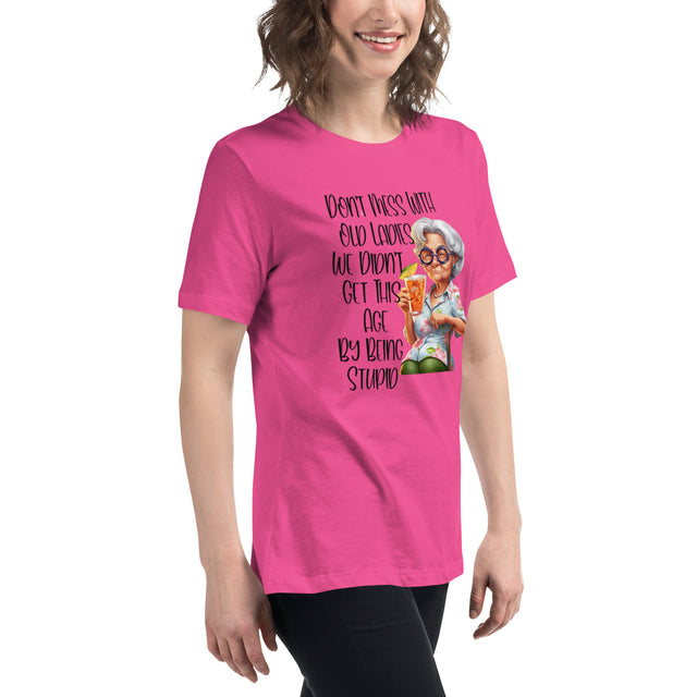 Best Women's "Don't Mess With Old Ladies" Graphic Tee