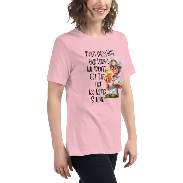 Best Women's "Don't Mess With Old Ladies" Graphic Tee