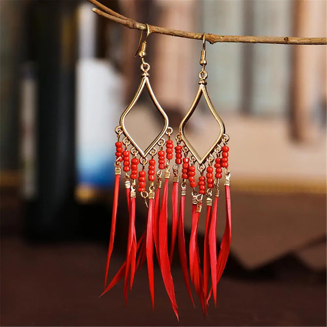 Feather Earrings