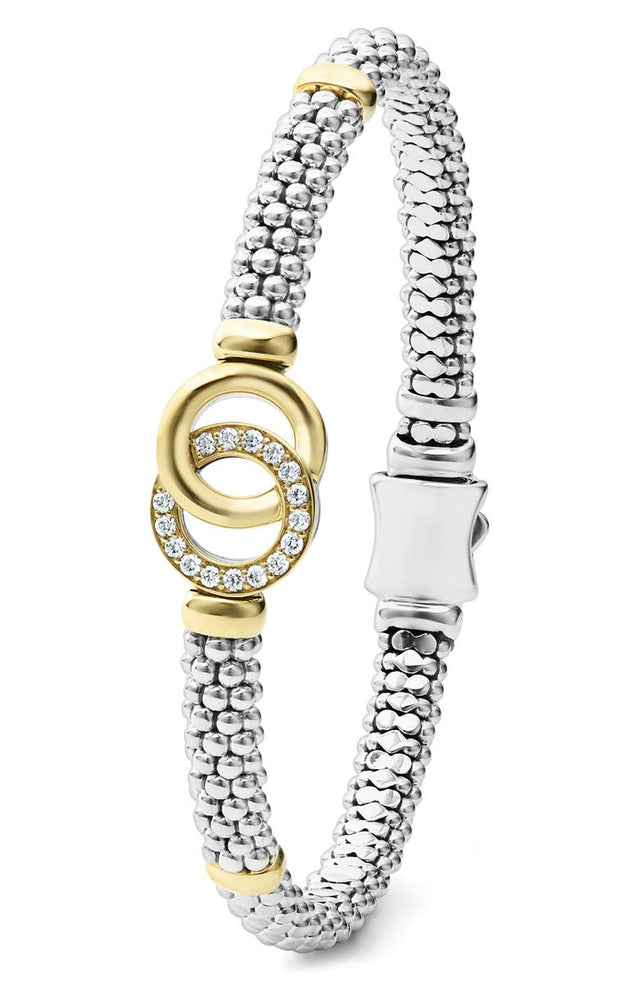 Best Interlocking Diamond Caviar Bracelet