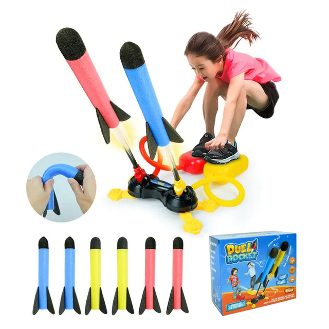 Outdoor Air Rocket Foot Launcher