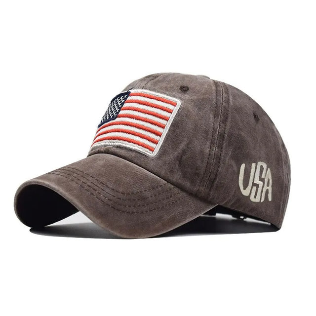 USA American Flag Unisex Baseball Cap