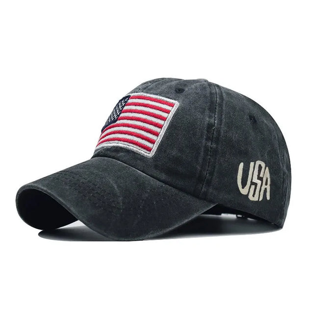 USA American Flag Unisex Baseball Cap