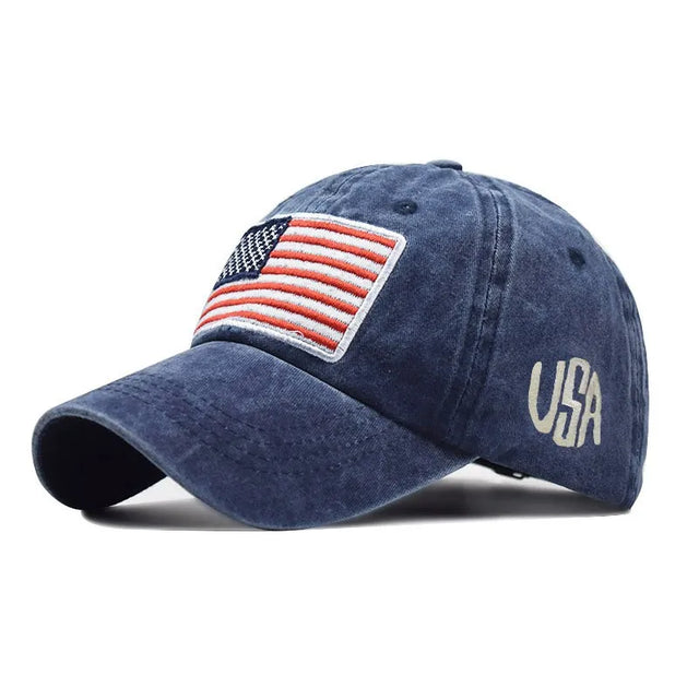 USA American Flag Unisex Baseball Cap