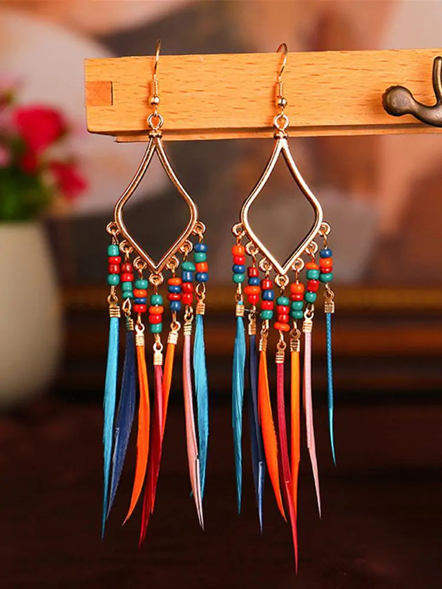 Feather Earrings