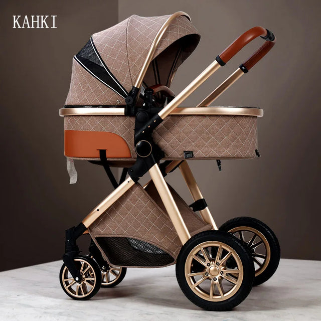 Portable Luxury 3-in-1 Baby Stroller