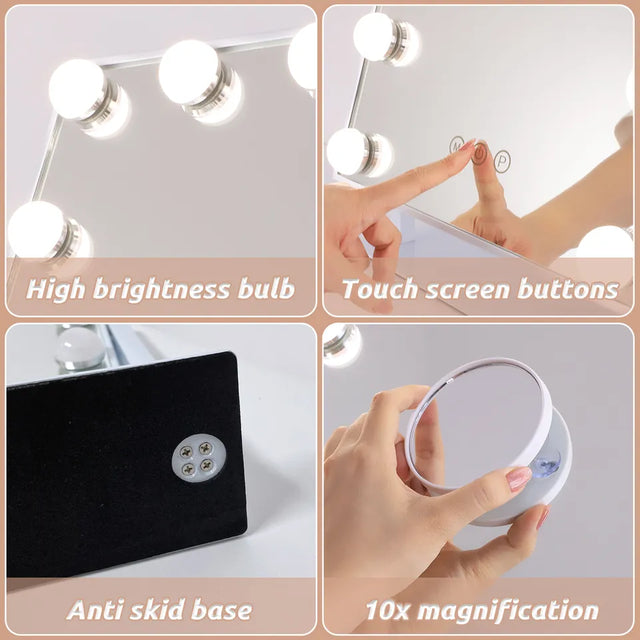 Smart Touch Vanity Makeup Mirror