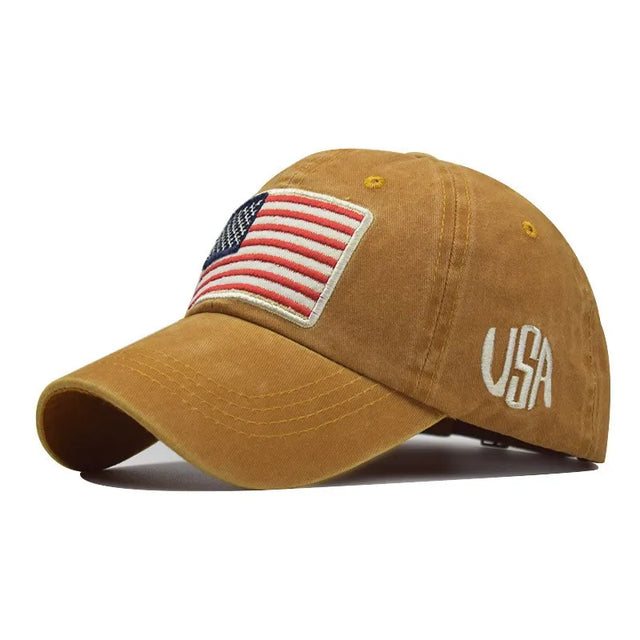 USA American Flag Unisex Baseball Cap