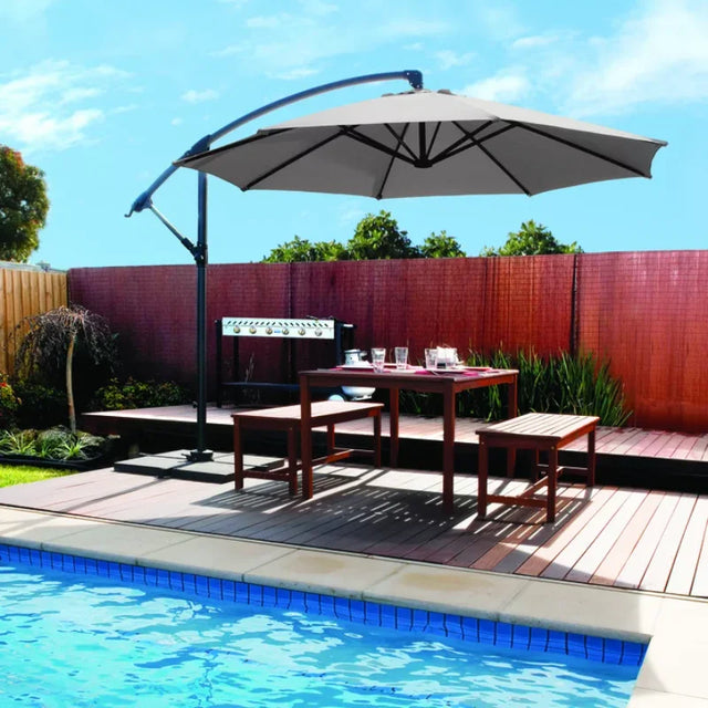 Round Cantilever Patio Umbrella