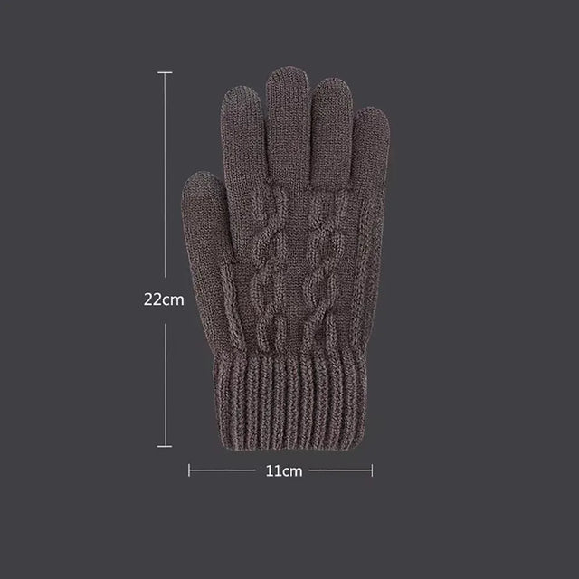 Warm Full Finger Gloves for Men and Women