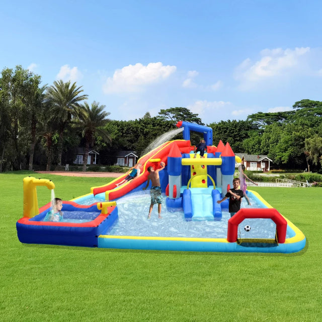 Mega Bounce House Playground with Splash Pool