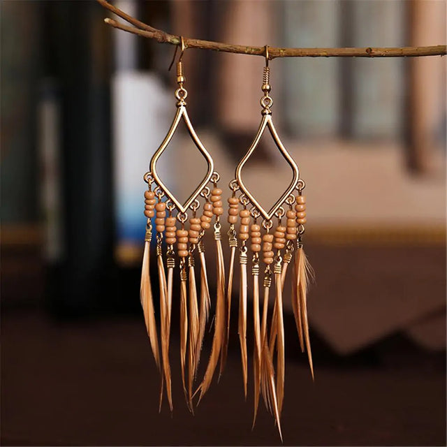 Feather Earrings