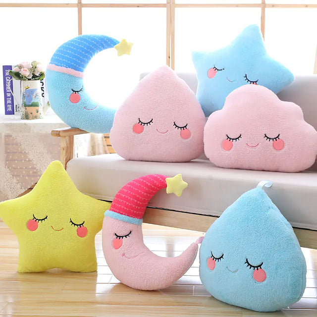 Plush Sky Pillows